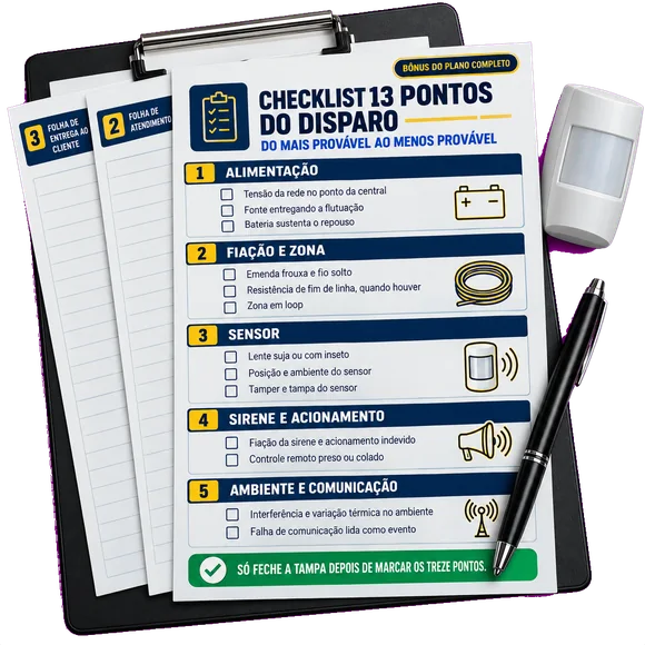 Bônus 3, Checklist 13 Pontos do Disparo