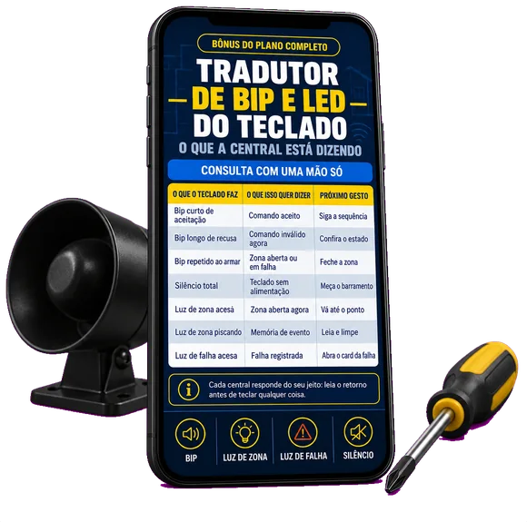 Bônus 4, Tradutor de Bip e LED do Teclado