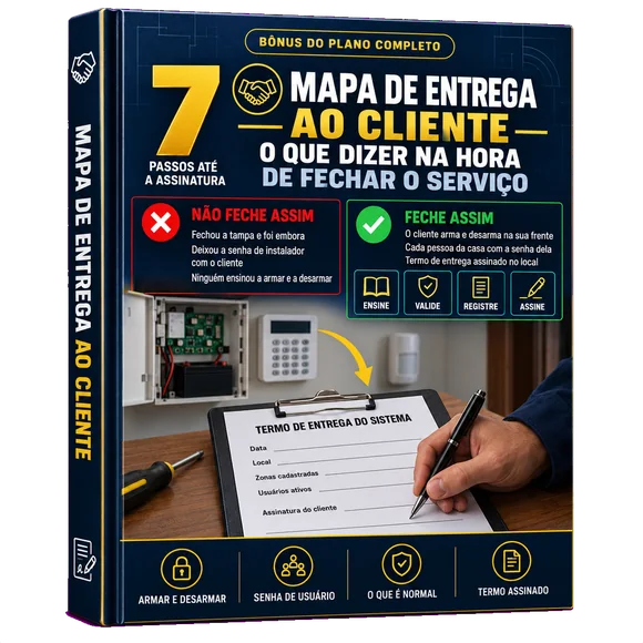 Bônus 5, Mapa de Entrega ao Cliente